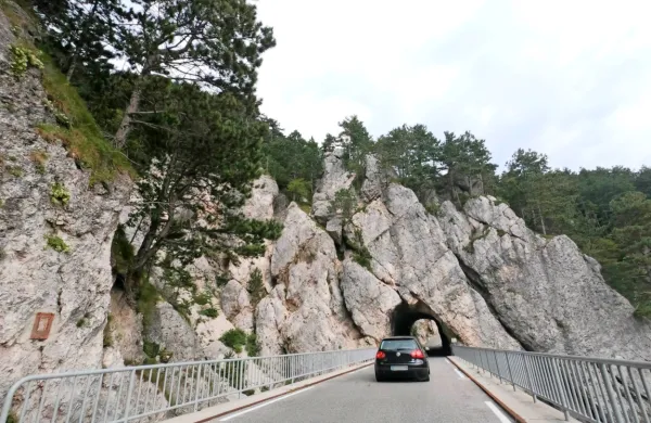 Zaradi sanacije dveh odsekov naj bi bila “čavenska” cesta med 
Lokavcem in Predmejo pol leta zaprta, domačini taki zapori 
nasprotujejo.