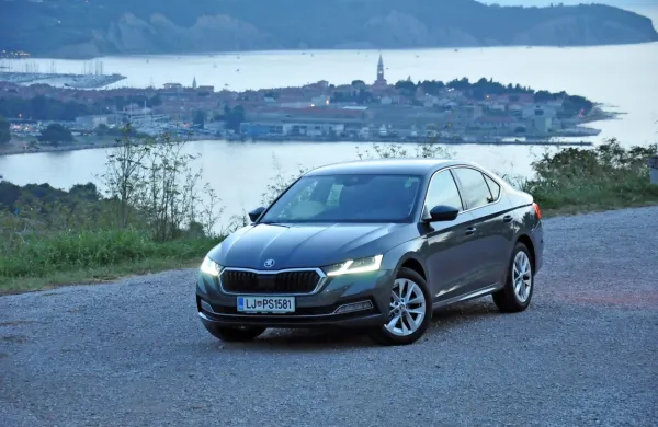 Škoda octavia je v novi četrti generaciji v nizkem startu za 
nabiranje kupcev. Naša izkušnja z limuzinsko izvedbo sploh ni 
napačna, saj ima le za odtenek manjši prtljažni prostor.