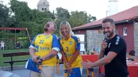Trener moštva Uroš Rapotec je z izjavami nasmejal navzoče, tudi 
voditelja predstavitve kluba pred novo sezono.