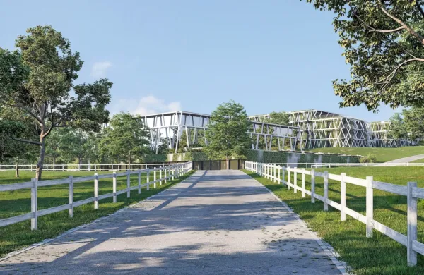 Tako bo videti hotel Maestoso po obnovi. 