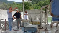 Pri  novogoriškem NIJZ  (slika je z obiska čistilne naprave Eternita v avgustu) bodo občini naložili več ukrepov za boljšo preskrbo z vodo 
iz  vodarne Močila.  