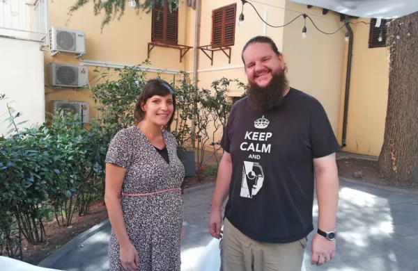 Katja Mijajlović in Borut Jerman  