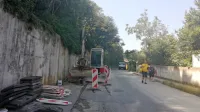 V Fiesi pločnika in javne razsvetljave še nikoli niso imeli, zato se veselijo del, ki jih bodo sklenili konec 
oktobra. 