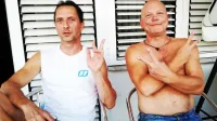 Andrej Šik (desno) in Boris Beštjak oziroma duo Dance Mamblita  
drevi vabita na koncert, jutri pa odpirata Izola mjuzik fest.   