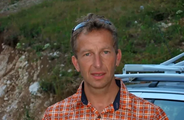 Kolesarski olimpijec Valter Bonča. 