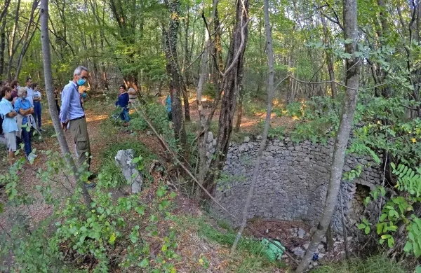Občina Dolina bo ledenico pri vasi Draga  obnovila v  sklopu 
projekta Engreen oziroma Krepitev zelene infrastrukture.