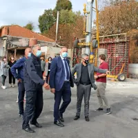 “Vidim, da so naredili vse, da je danes tukaj gradbišče, ne pa 
pogorišče,” je podjetje Excelza pohvalil minister Zdravko 
Počivalšek. 