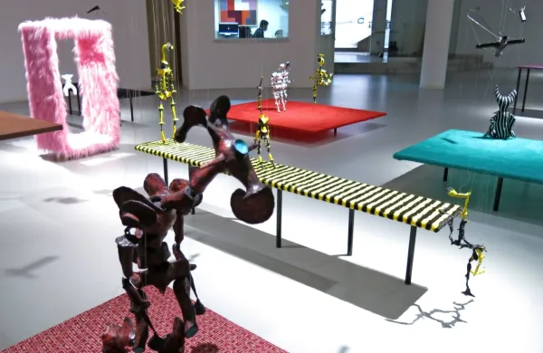 Razstava Prav zvita zver je še do petka na ogled v Mestni galerija Nova Gorica.  