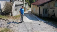 V zaselku Mesesneli so dobili 150 metrov novega vodovoda. 