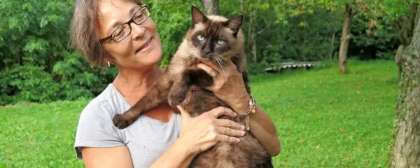 Prof. dr. Nataša Tozon, predstojnica Klinike za male živali na 
Veterinarski fakulteti  v Ljubljani

