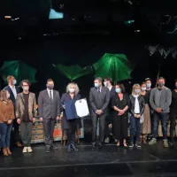 Borut Pahor obiskal koprsko stolnico in gledališče