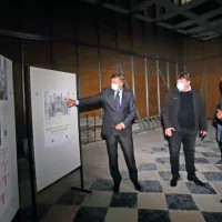 Borut Pahor obiskal koprsko stolnico in gledališče