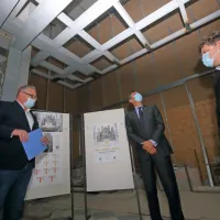 Borut Pahor obiskal koprsko stolnico in gledališče