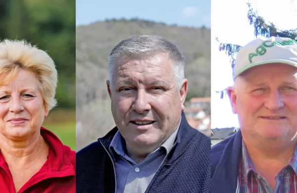Z leve: Jožica Bolčič, Branimir Radikon, Milenko Oblak