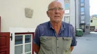 Ljubo Mohorič, avtor izjemne knjige Čekovnik v vrtincu časa in 
spominov, na obisku v Idriji.