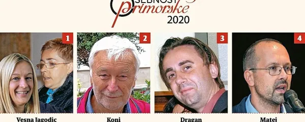 Glasovanje za oktobrsko osebnost Primorske že danes
