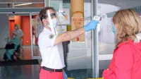 Od včeraj prostovoljci iz ekip prve pomoči Rdečega križa pomagajo v šempetrski bolnišnici.