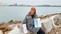 Dr. Suzana Todorović z dvema deloma atlasa istrobeneščine, ki mu bo leta 2021  sledil še sklepni.
