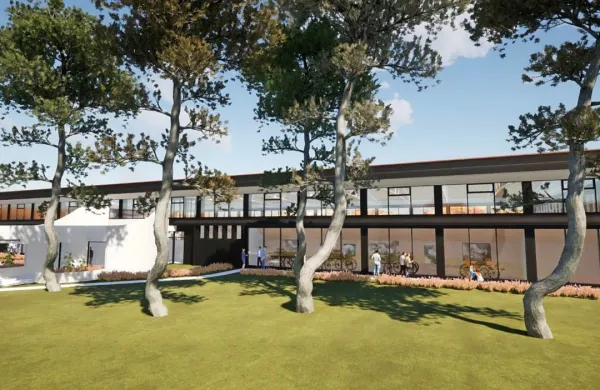 Približno tako bo videti lipiška programska jahalnica, ko jo bodo do konca obnovili. Sedaj odprt prostor pod tribunami nameravajo 
zastekliti in v njem urediti razstavni prostor za kočije. 