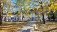 Prenovljeni park pred Lanthierijevim dvorcem je za zdaj največja  
naložba aktualnega župana. Stala je dobrega pol milijona evrov. 