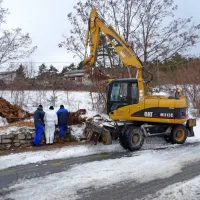 Počila je glavna cev proti Kozini