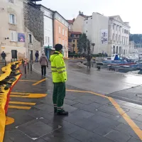 V Piranu danes razmere pod nadzorom