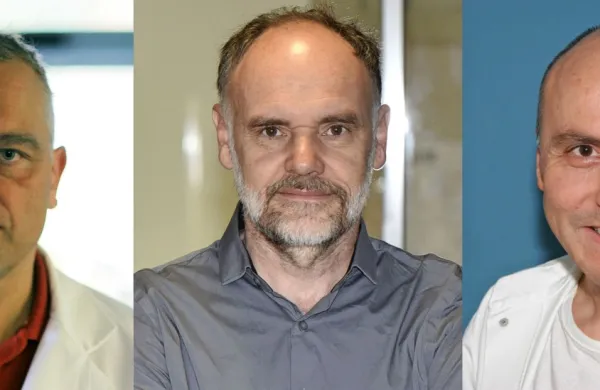 Z leve: Alojz Ihan, Roman Jerala, Marko Noč