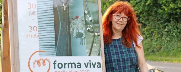 Nataša Sedej na letošnji Forma vivi v Podkraju
