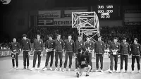 Jugoslovanska reprezentanca  je leta 1970 v finalu svetovnega prvenstva v  košarki v Ljubljani premagala ZDA.