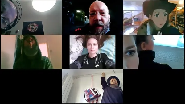 Spletno uprizoritev v štirih delih ustvarja gledališki kolektiv 
Sakerdona Mihajloviča.