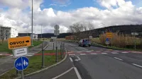 Zaradi del na Parencani so predvideli obvoz  od Južne ceste po 
Podvozni cesti.  
