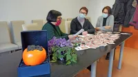 Predstavnice komisije sodelujočih medijskih hiš med včerajšnjim 
preštevanjem glasov za Osebnost Primorske leta 2020