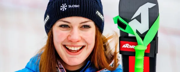 Ajdovka Andreja Slokar - nov adut slovenskega alpskega 
smučanja
