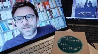 Paolo Giordano z zadnjima knjigama prevedenima v slovenščino