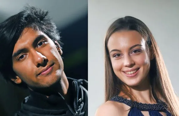 Violinistka Maša Stopar in flavtist An Černe sta bila uspešna na 
razpisu Mladi upi.