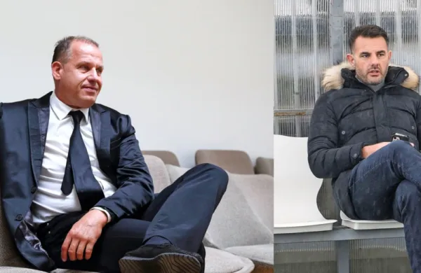 Rajko Hrvatič (levo) in Boško Županović