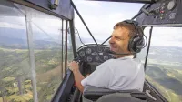Sandi Škvarč se je že kot otrok navdušil za letala. 
