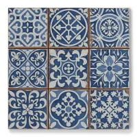 Keramične ploščice kot stenski mozaik. Porcelain Superstore.