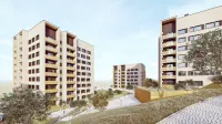 Takšen bo pogled na niz stolpičev na območju Nad Dolinsko v 
Olmu.  