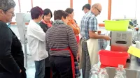Učni center Brje je bil, ko je epidemija to še dovoljevala, poln uporabnikov, ki so želeli spoznavati 
postopke za shranjevanje sadja.  