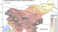 Na novi karti potresne nevarnosti je Primorska v vseh območjih.