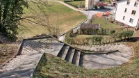 Varna pot Tolmin povezuje z rekreacijskimi površinami ob Soči.   