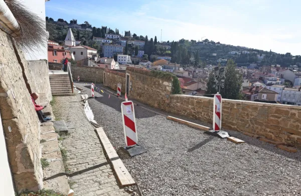 Že štiri mesece v Adamičevi ulici ni delavcev, saj se strokovne službe še zmeraj dogovarjajo, kako najbolje izpeljati zahtevno 
sanacijo.