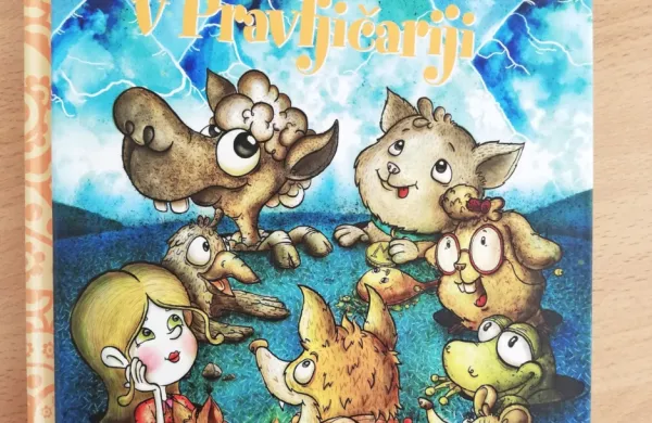 Kristina Menih:  $@  
Nove dogodivščine v Pravljičariji,   
ilustracije: Jernej Myint, 
Planinska zveza Slovenije, 
153 strani, cena 19,90 evra