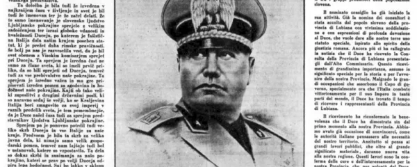 Bogata spletna razstava ob 80. obletnici italijanskega napada na Jugoslavijo ponuja vpogled v dogajanje tistega časa tudi 
s pomočjo časopisnega gradiva, pričevanj  preživelih in intervjujev z zgodovinarji.