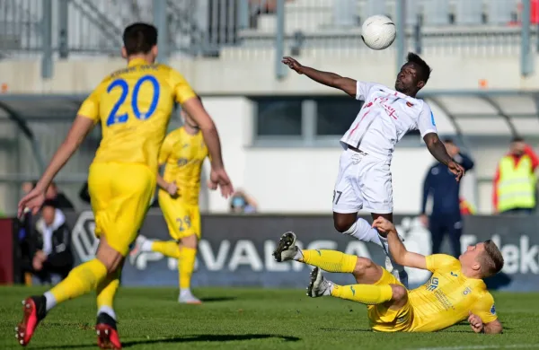 Taborjev Aldair Djalo (z žogo) se je šele v zadnjem obdobju vrnil v 
formo.