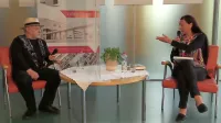 V Goriški knjižnici Franceta Bevka so gostili Ferija Lainščka, s 
katerim se je pogovarjala Tina Podgornik. Pogovor je še dosegljiv 
na spletu.  
