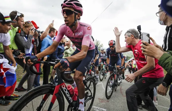 Junak letošnjega Gira je Kolumbijec Egan Bernal.