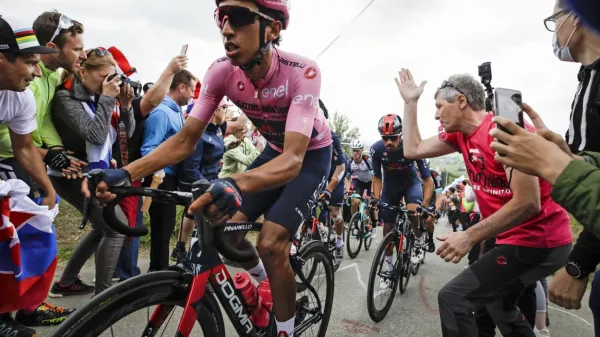 Junak letošnjega Gira je Kolumbijec Egan Bernal.