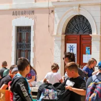 V normalnih, nekoronskih časih je Akvarij Piran obiskalo 16.000 
ljudi na leto in tudi te dni so pred njim učenci in profesorji, ki jim 
obisk akvarija predstavlja pomemben del izobraževalnega kurikuluma. 